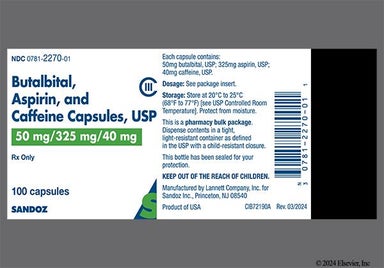 Green Sandoz 1552 - Butalbital/Aspirin/Caffeine 50mg-325mg-40mg Capsule
