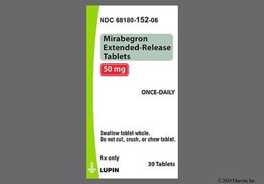 Yellow Oval M50 - Mirabegron 50mg Extended-Release Tablet (Once-Daily)