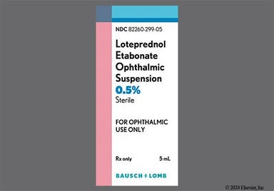 white - Loteprednol Etabonate 0.5% Ophthalmic Suspension