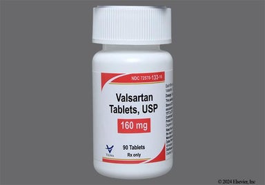 Yellow Oval 277 - Valsartan 160mg Tablet