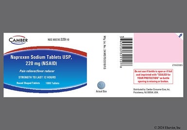 Blue Round N11 And H - Naproxen Sodium 220mg Tablet