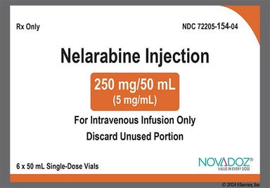 colorless - Nelarabine 250mg/50mL Solution for Injection