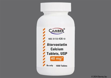 White Oval A 55 - Atorvastatin Calcium 40mg Tablet