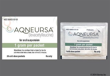 white - AQNEURSA 1g Granules for Suspension