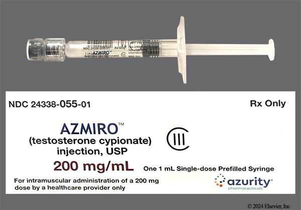 yellow - AZMIRO 200mg/mL Prefilled Syringe in Oil for Injection