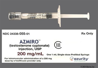 yellow - AZMIRO 200mg/mL Prefilled Syringe in Oil for Injection