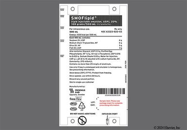 white - SMOFlipid 20% Lipid Emulsion for Injection