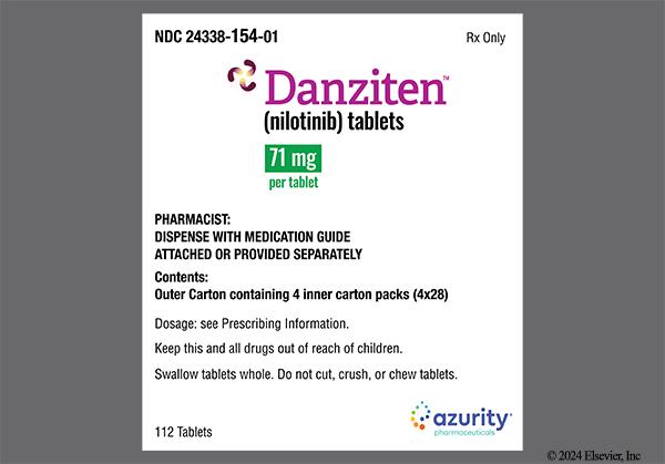 Pink Oblong N5 - Danziten 71mg Tablet