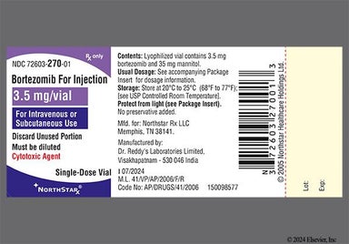 white - Bortezomib 3.5mg Powder for Injection