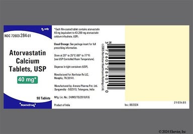 White Oval A 55 - Atorvastatin Calcium 40mg Tablet