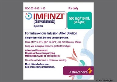 yellow - IMFINZI 500mg/10mL Solution for Injection