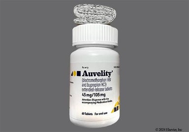 Beige Round 45/105 - Auvelity 45mg-105mg Extended-Release Tablet
