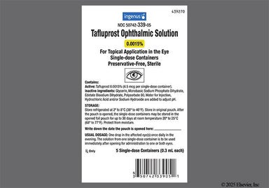 Yellow Not applicable - Tafluprost 0.0015% Ophthalmic Solution