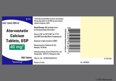White Oval A 55 - Atorvastatin Calcium 40mg Tablet