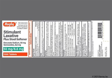 Red Round Ph 32 - Stimulant Laxative Plus Stool Softener 50mg-8.6mg Tablet