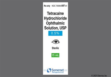 colorless - Tetracaine Hydrochloride 0.5% Ophthalmic Solution