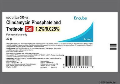 yellow - Clindamycin Phosphate/Tretinoin 1.2%-0.025% Topical Gel