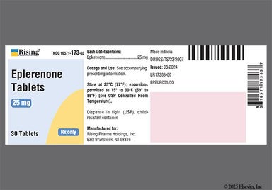 Yellow Diamond 25 And Kp03 - Eplerenone 25mg Tablet