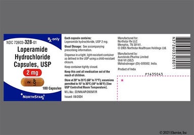 Brown 2 Lop - Loperamide Hydrochloride 2mg Capsule