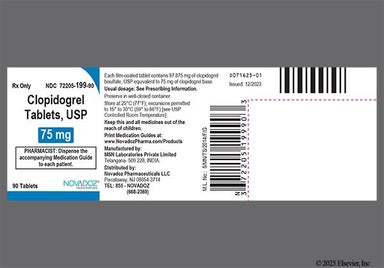 Pink Round MC5 - Clopidogrel 75mg Tablet