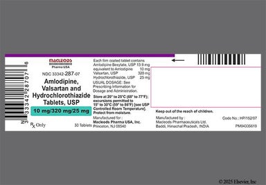 Brown And Yellow Oval T98 - Amlodipine Besylate/Valsartan/Hydrochlorothiazide 10mg-320mg-25mg Tablet