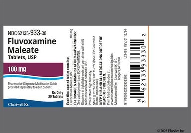 White Oval Ce 241 - Fluvoxamine Maleate 100mg Tablet