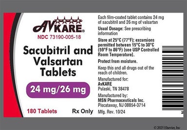 Purple Oval S1 - Sacubitril/Valsartan 24mg-26mg Tablet