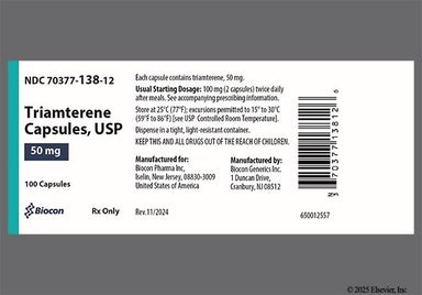 Beige E14 - Triamterene 50mg Capsule