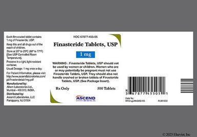 Red-Brown Round F1 - Finasteride 1mg Tablet