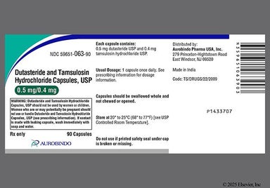 Brown And Orange Dtt 0.5/0.4 - Dutasteride and Tamsulosin Hydrochloride 0.5mg-0.4mg Capsule