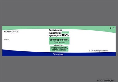 Colorless Not applicable - Bupivacaine Hydrochloride 0.5% Solution for Injection