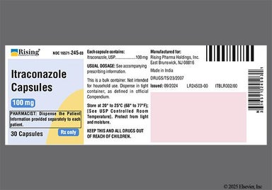 White Itr 100 - Itraconazole 100mg Capsule