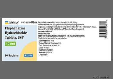 Orange Round C85 - Fluphenazine Hydrochloride 10mg Tablet