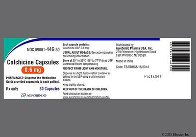 Blue Co 0.6 - Colchicine 0.6mg Capsule