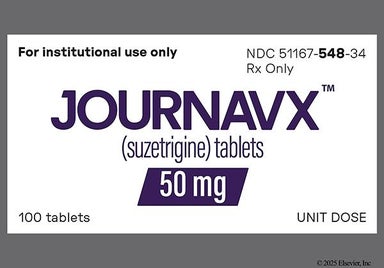 Blue Oblong VX50 - JOURNAVX 50mg Tablet