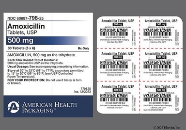 Pink Oblong 66 - Amoxicillin 500mg Tablet