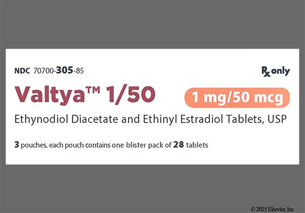 Green Round 302 - Valtya 1/50 28-Day Tablet