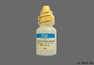 Not applicable - Carteolol Hydrochloride 1% Ophthalmic Solution