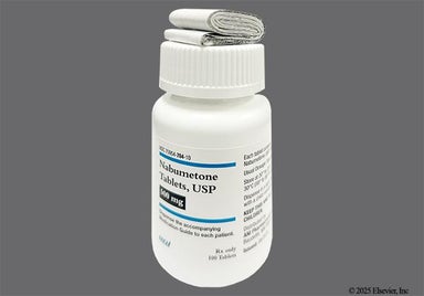 White Oval N784 - Nabumetone 500mg Tablet