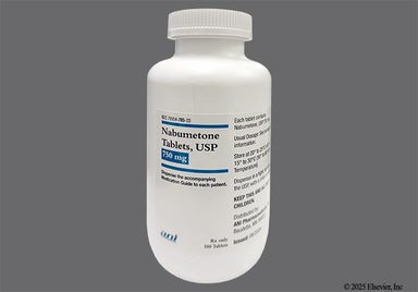 White Oval N785 - Nabumetone 750mg Tablet