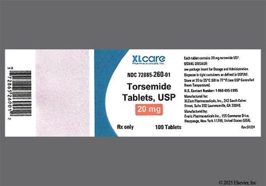 White Oval 5 9 And H - Torsemide 20mg Tablet