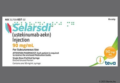 yellow - Selarsdi 90mg/mL Prefilled Syringe Solution for Injection