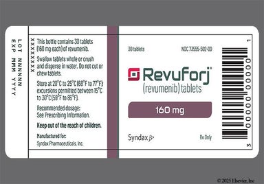 Purple Oval S And 160 - REVUFORJ 160mg Tablet