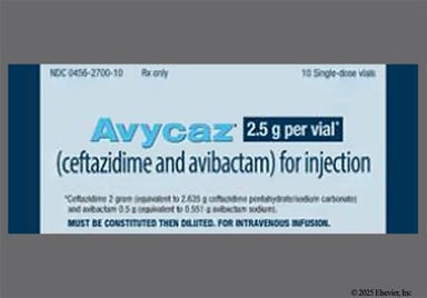 white and yellow - Avycaz 2.5g Powder for Injection