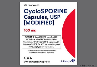 White Pa20 - Cyclosporine (modified) 100mg Capsule