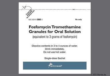 white - Fosfomycin Tromethamine 3g Granules for Solution