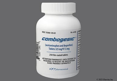 White Oblong Cg - Combogesic 325mg-97.5mg Tablet