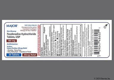 Pink Oblong 202 And Sg - Fexofenadine Hydrochloride 180mg Tablet