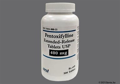 Yellow Oblong N668 - Pentoxifylline 400mg Extended-Release Tablet