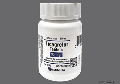 Yellow Round HU - Ticagrelor 90mg Tablet